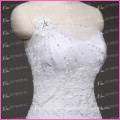 Sparkling Mermaid Lace Bodice Draped Sequins Low Back Wedding Dresses China